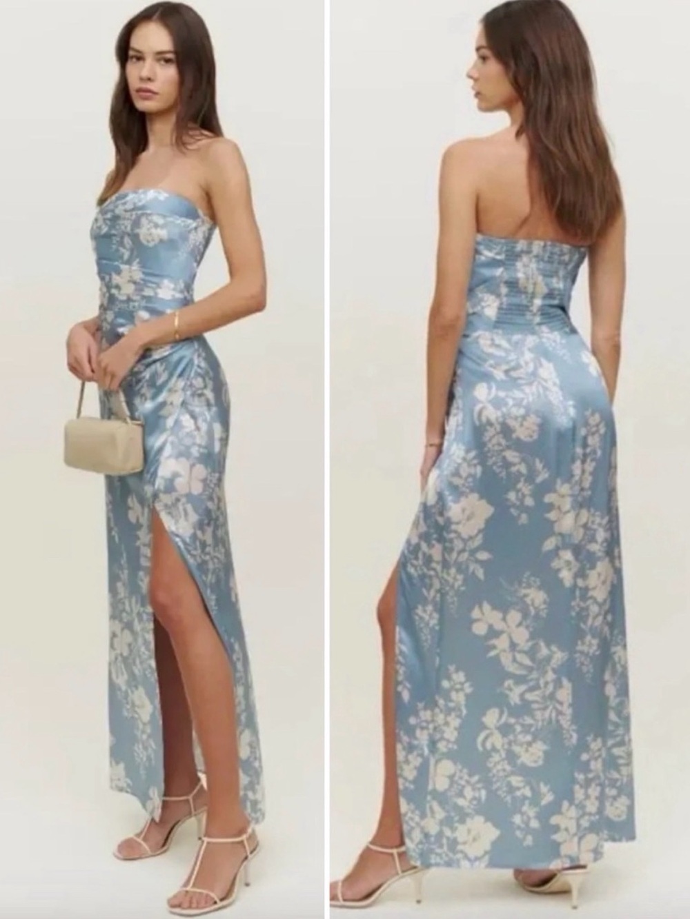 Reformation Barrow Silk Dress NWT! - Picture 2 of 8